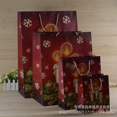 【亮点厂家定制购物袋礼物手提袋纸袋礼品创意方底牛皮纸袋手拎袋】苍南县钱库镇亮点包装厂 - 产品库