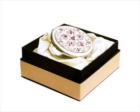 璀璨之约 红粉佳人银钻礼盒，64mm尺寸下的110颗水晶浪漫