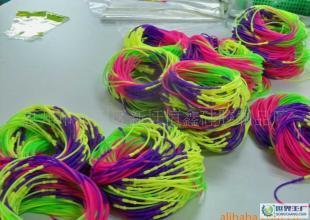 厂家直销新款硅胶饰品 引领彩色硅胶手链与项链的时尚潮流