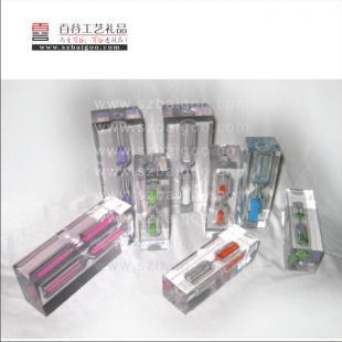 创意水晶沙漏计时器 融合美学与功能的精致礼品